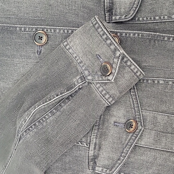 Lauren jean co denim jacket suit style jacket - Picture 7 of 10